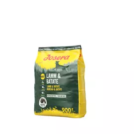 Сухий беззерновий корм Josera Lamm&Batate 900 г з ягням для активних собак, Вага: 900 г