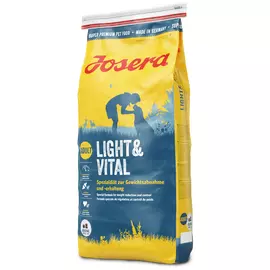 Сухий дієтичний корм Josera Light&Vital 15 кг для дорослих собак, Вага: 15 кг