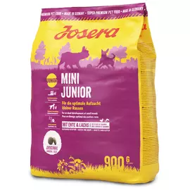 Сухий корм Josera MiniJunior 900 г для цуценят та юніорів малих порід собак, Вага: 900 г