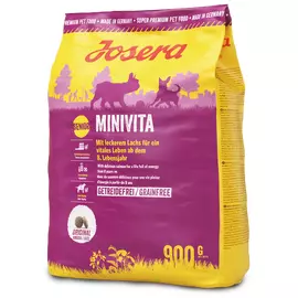 Сухий беззерновий корм Josera MiniVita  900 г для старих собак малих порід