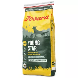 Сухий беззерновий корм Josera YoungStar 15 кг для цуценят та юніорів, Вага: 15 кг