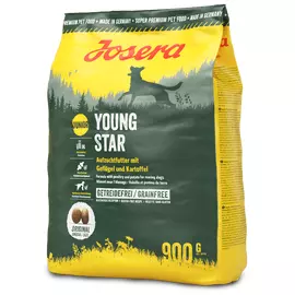 Сухий беззерновий корм Josera YoungStar 900 г для цуценят та юніорів, Вага: 900 г