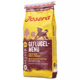 Сухий корм Josera Geflügel-Menü 15 кг для собак з великою кількістю м'яса, Вага: 15 кг