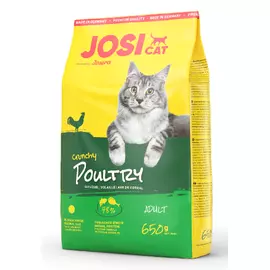 Сухий корм Josera JosiCat Crunchy Poultry 650 г для котів та кішок, Вага: 650 г