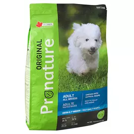 Сухий корм Pronature Original Chicken With Oatmeal 11.3 кг з куркою, Вага: 11.3 кг