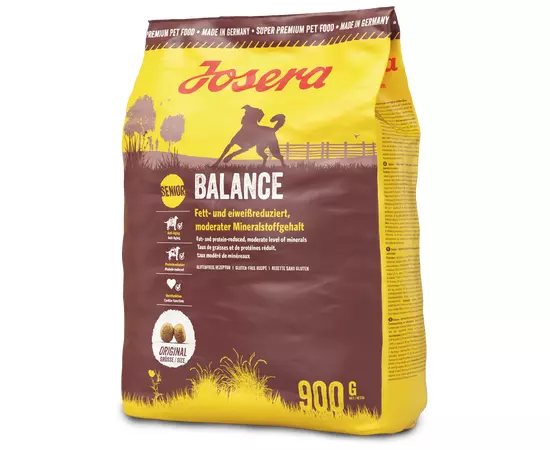 Сухой корм Josera Balance 900 г для старых собак, Вес: 900 г