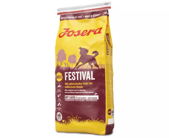 Сухий корм Josera Festival 15 кг для дорослих собак з соусом, Вага: 15 кг