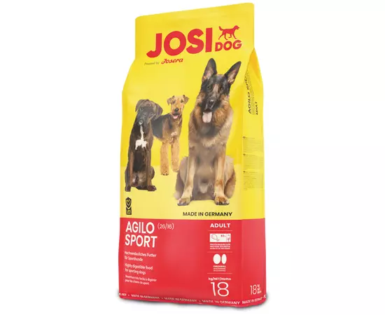 Сухой корм Josera JosiDog Agilo Sport 18 кг для спортивных взрослых собак