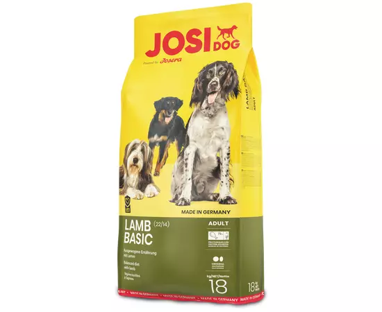 Сухой корм Josera JosiDog Lamb Basic 18 кг для взрослых собак