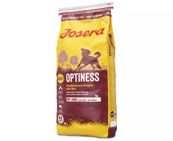 Сухий корм Josera Optiness 15 кг для дорослих собак, Вага: 15 кг