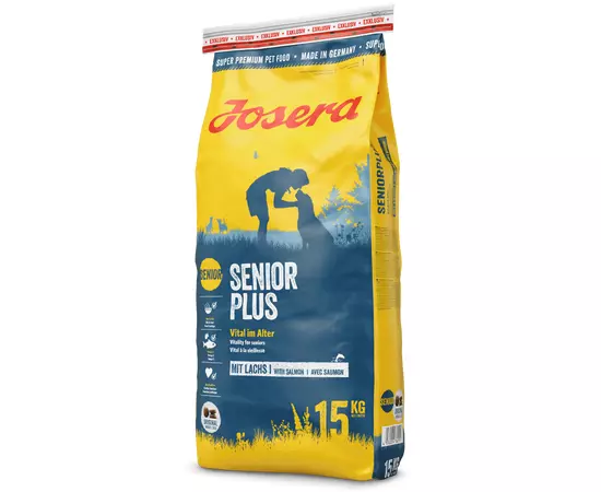 Сухий корм Josera SeniorPlus 15 кг для собак похилого віку, Вага: 15 кг