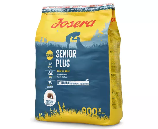 Сухий корм Josera SeniorPlus 900 г для собак похилого віку, Вага: 900 г