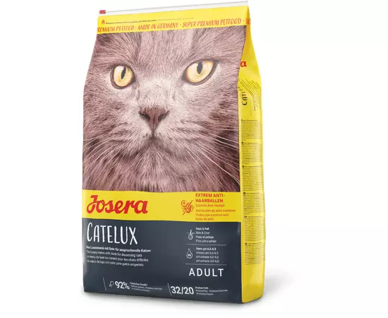 Сухий корм Josera Catelux 10 кг для дорослих довгошерстих котів та кішок, Вага: 10 кг