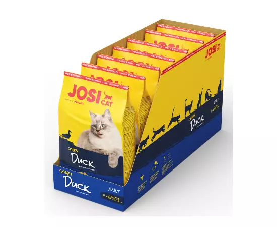 Сухой корм Josera JosiCat Crispy Duck 650 г для кошек и котов, Вес: 650 г, изображение 2