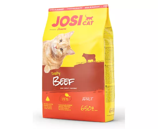 Сухий корм Josera JosiCat Tasty Beef 650 г для котів та кішок, Вага: 650 г