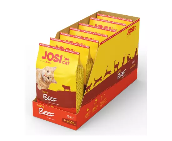 Сухий корм Josera JosiCat Tasty Beef 650 г для котів та кішок, Вага: 650 г, зображення 2