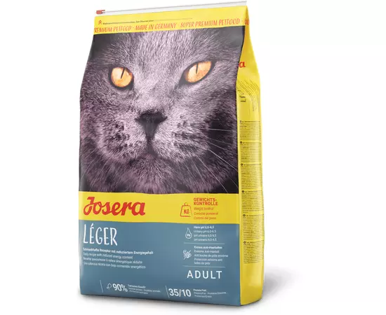 Сухой диетический корм Josera Léger 10 кг для кошек и котов с избыточным весом, Вес: 10 кг